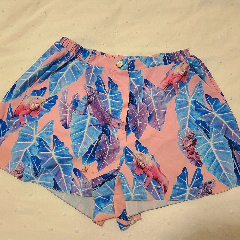 Blackmilk Iguana Be With You Shorts XS *See Notes*
